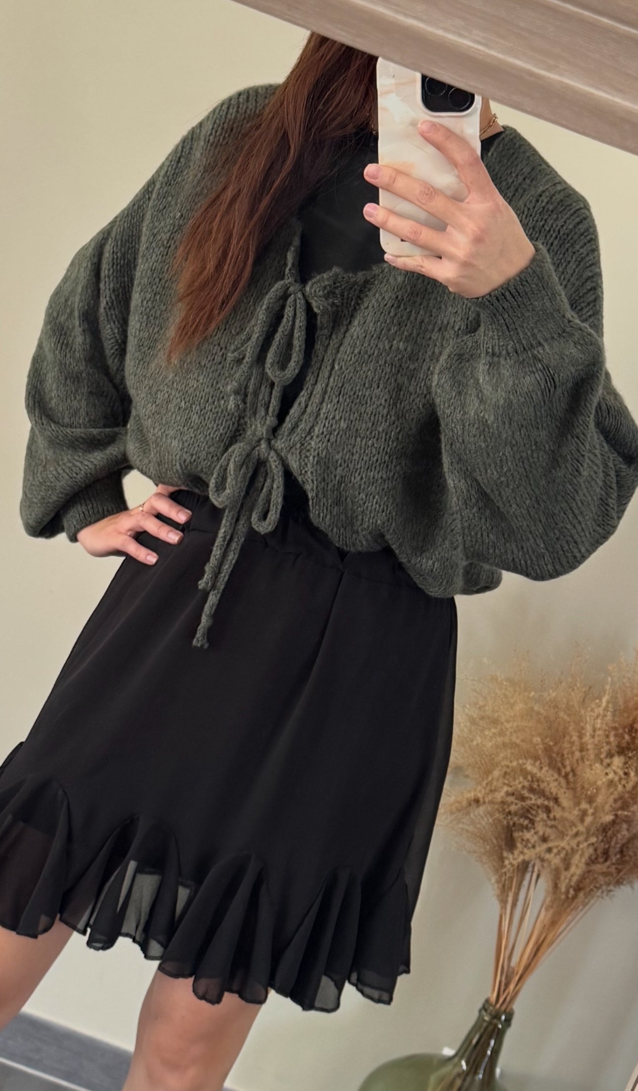 Cardigan Maia à noeuds