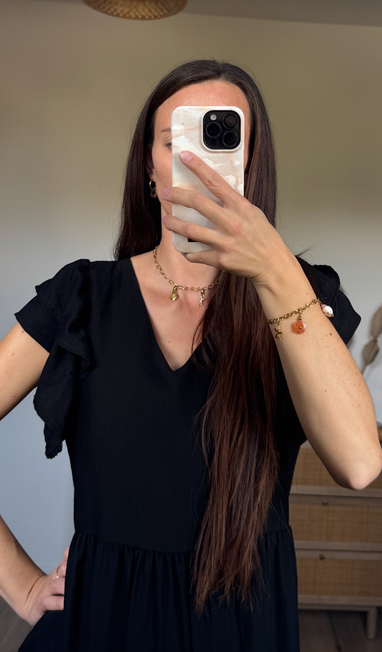 Robe longue bohème dos nu