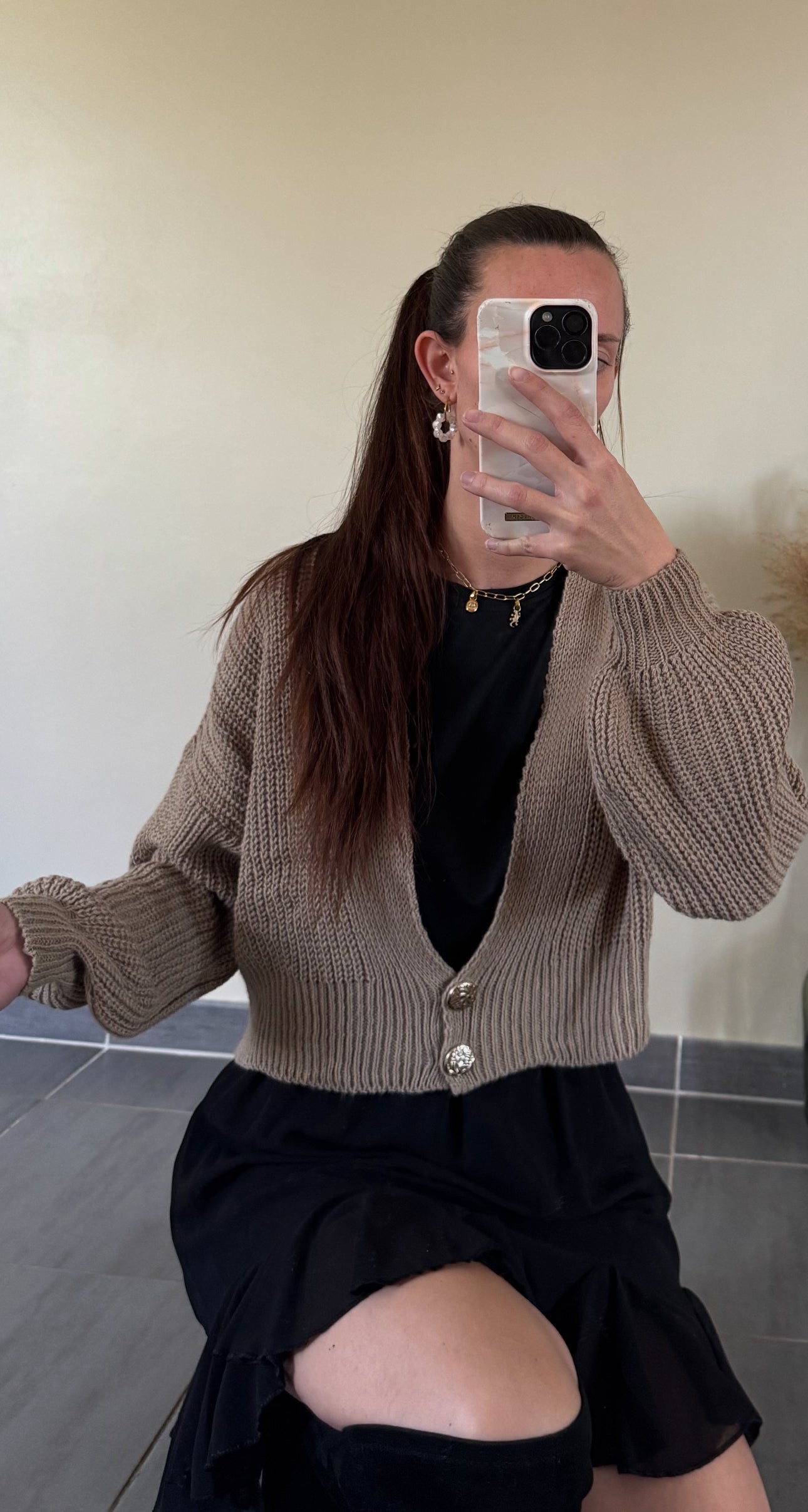 Gilet Éva en maille