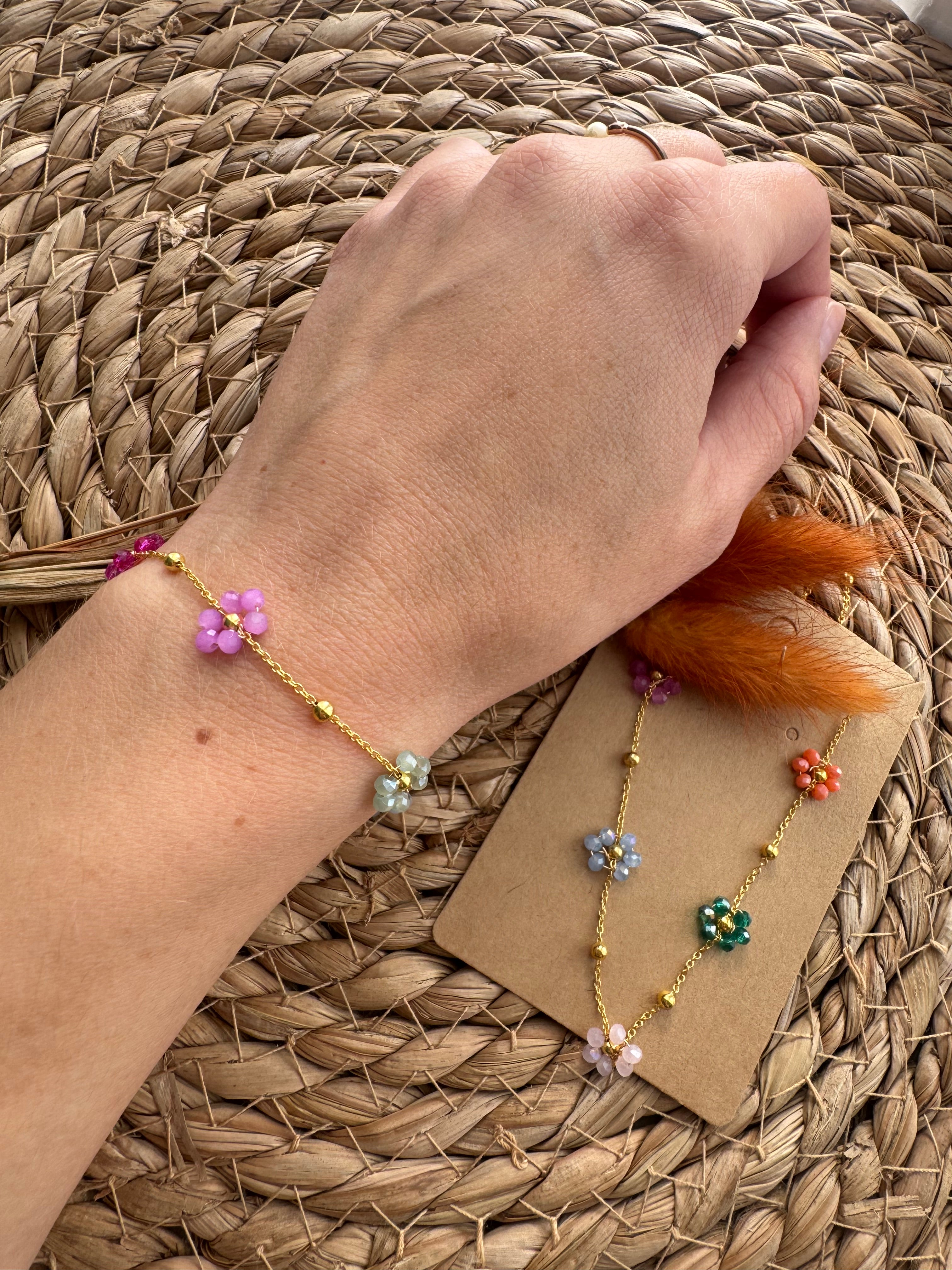 Ensemble collier + bracelet