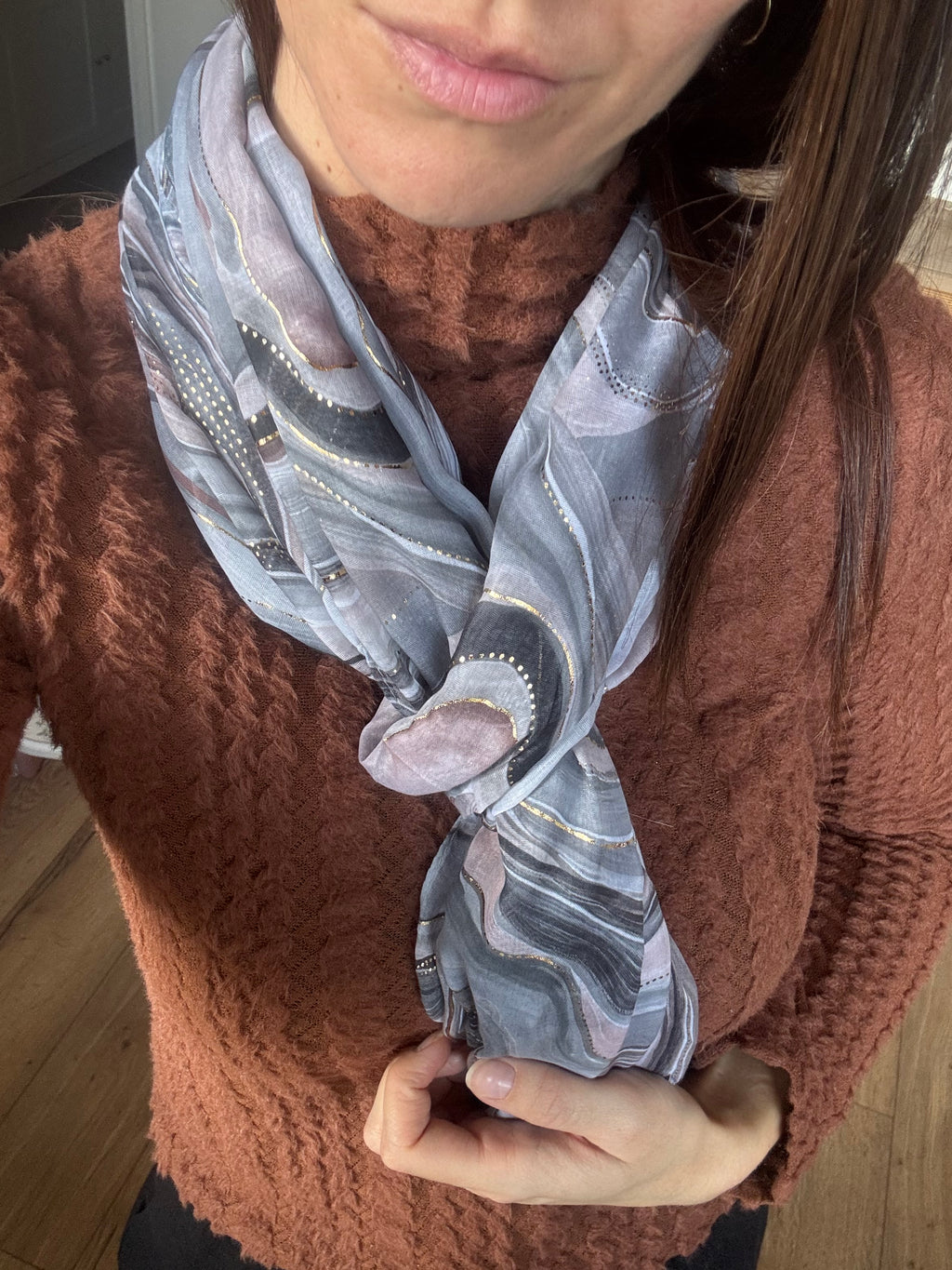 Foulard imprimé